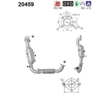 Автозапчасть AS-PL 20459