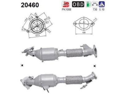 Автозапчасть AS-PL 20460