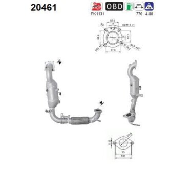 Автозапчасть AS-PL 20461