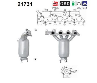 Катализатор AS-PL 21731