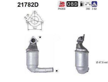 Автозапчасть AS-PL 21782D