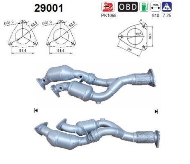 Автозапчасть AS-PL 29001