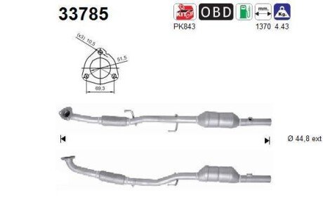 Катализатор AS-PL 33785