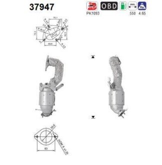 Автозапчасть AS-PL 37947