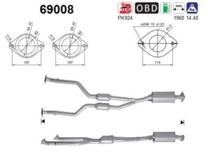 Фото катализатор AS-PL 69008 Катализатор AS-PL 69008