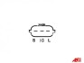 Генератор ND 12V-80A-6gr, 101211-9590, Toyota 4 Runner,Hilux,Land Cruiser 3.4L AS-PL A6115 (фото 5)