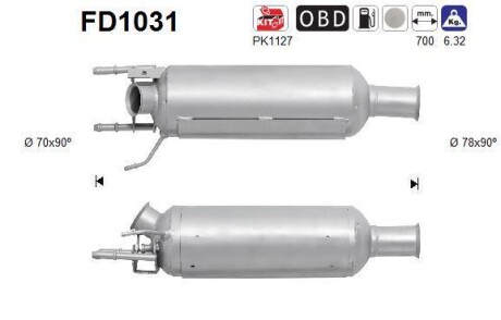 Автозапчасть AS-PL FD1031