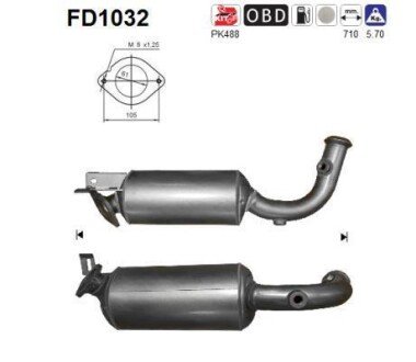 Автозапчасть AS-PL FD1032