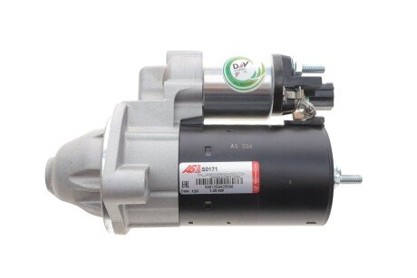 Стартер BO 12V-1.2kW-9t, 0001107427, CS1394, Audi,Skoda,VW AS-PL S0171