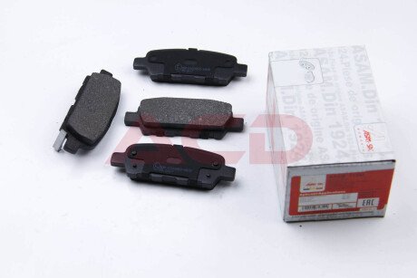 Колодки тормозные дисковые задние Renault Koleos (08-)/ Nissan X-Trail II (07-) ASAM 71354