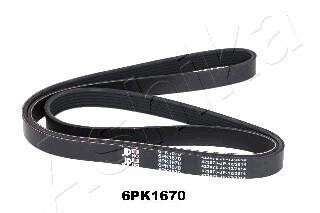 Поликлиновой ремень ASHIKA 112-6PK1670