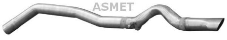 Труба вихлопного газу ASMET 01060