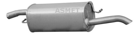 Глушник вихлопних газів (кінцевий) ASMET 07206