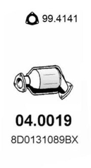 Катализатор ASSO 040019