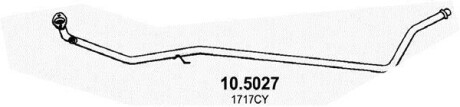 Выпускной трубопровод ASSO 10.5027