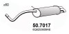 Глушитель выхлопных газов конечный ASSO 50.7017 (фото 1)