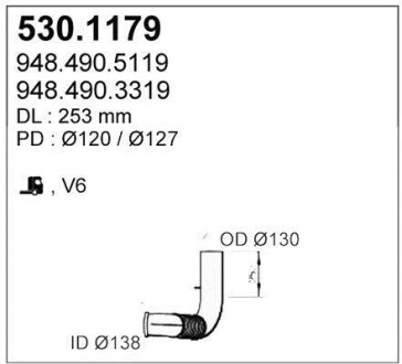 Автозапчасть ASSO 530.1179
