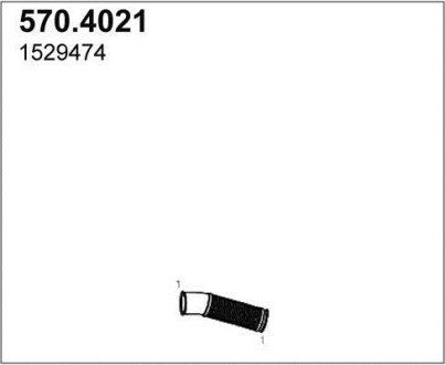 Автозапчасть ASSO 570.4021