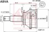 ШРУС НАРУЖНЫЙ 26X60X27 (HYUNDAI SANTA FE 2000-) ASVA HY-SFA52 (фото 1)