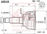 ШРУС НАРУЖНЫЙ 24X56X28 (KIA CLARUS (K9A) 1996-) ASVA MZ-101 (фото 1)