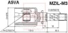 ШРУС ВНУТРЕННИЙ ЛЕВЫЙ 22x35x26 (MAZDA 3 BK/MAZDA 3 BL 2003-2013) ASVA MZIL-M3 (фото 1)