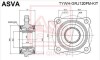 ПОДШИПНИК СТУПИЧНЫЙ ПЕРЕДНИЙ КОМПЛЕКТ (TOYOTA LAND CRUISER PRADO 120 2002-2009) ASVA TYWH-GRJ120FM-KIT (фото 1)