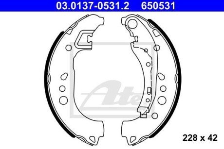 Автозапчасть ATE 03.0137-0531.2