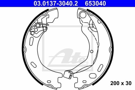 SZCZКKI HAM 03.0137-3040.2 LAND ROVER DISCOVERY IV 3.0 4X4 13-, 2.7TD 4X4 09- TYЈ ATE 03013730402