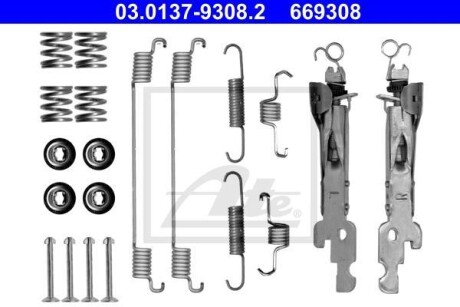 Комплектующие, тормозная колодка ATE 03013793082