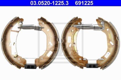 Комплект тормозных колодок ATE 03.0520-1225.3