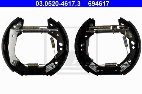 Комплект тормозных колодок ATE 03.0520-4617.3