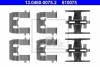 Комплектующие, колодки дискового тормоза ATE 13.0460-0075.2 (фото 1)