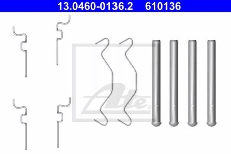 Комплектующие, колодки дискового тормоза ATE 13046001362 (фото 1)