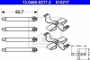 Комплектующие, колодки дискового тормоза ATE 13.0460-0217.2 (фото 1)