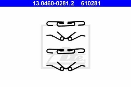 Комплект монтажных колодок ATE 13.0460-0281.2