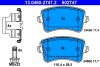 Комплект тормозных колодок из 4 шт. дисков ATE 13046027472 (фото 2)