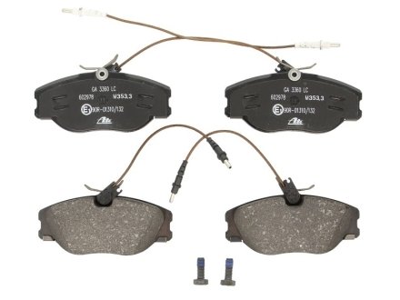 Комплект тормозных колодок, дисковый механизм ATE 13.0460-2978.2