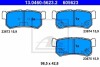 Комплект тормозных колодок, дисковый механизм ATE 13.0460-5623.2 (фото 1)