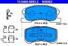 Комплект тормозных колодок, дисковый механизм ATE 13046058522 (фото 1)