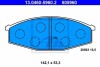 Комплект тормозных колодок, дисковый механизм ATE 13046059602 (фото 1)