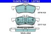 Гальмівні колодки, дискові ATE 13047071622 (фото 1)