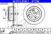 Brake disc rear ATE 24011101461 (фото 1)