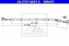 Трос, стояночная тормозная система ATE 24.3727-0437.2 (фото 1)
