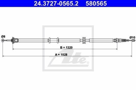 Автозапчасть ATE 24.3727-0565.2