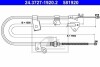 Трос, стояночная тормозная система ATE 24.3727-1920.2 (фото 1)