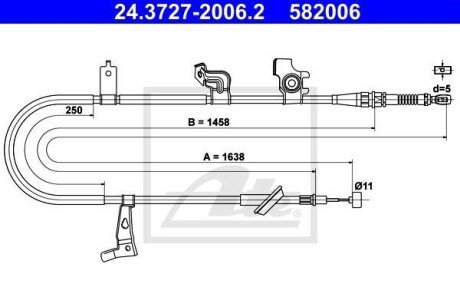 Автозапчасть ATE 24.3727-2006.2