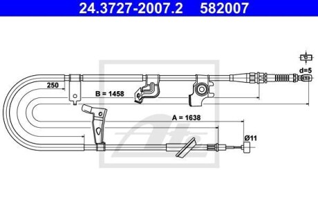 Автозапчасть ATE 24.3727-2007.2