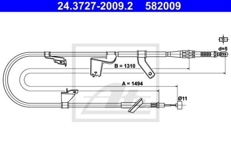 Автозапчасть ATE 24.3727-2009.2