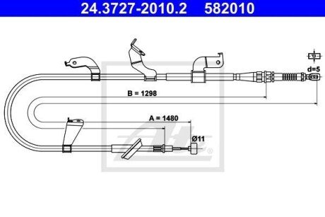 Автозапчасть ATE 24.3727-2010.2