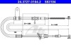 Трос, стояночная тормозная система ATE 24.3727-3104.2 (фото 1)